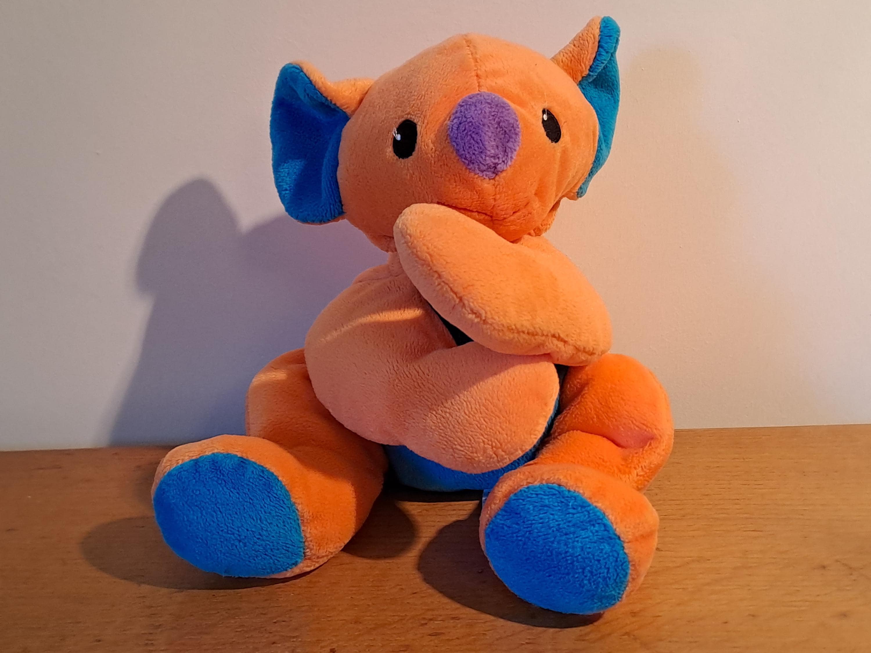 1998 Orange and Blue TY Koala Teddy Bear - Australian Marsupial