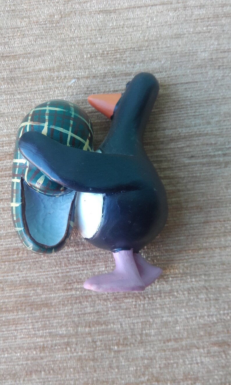 Wallace and Gromit Feathers McGraw Evil Penguin Ceramic 3D Etsy