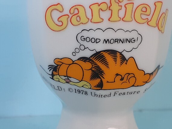  Garfield el Gato Huevera Buenos días United Feature
