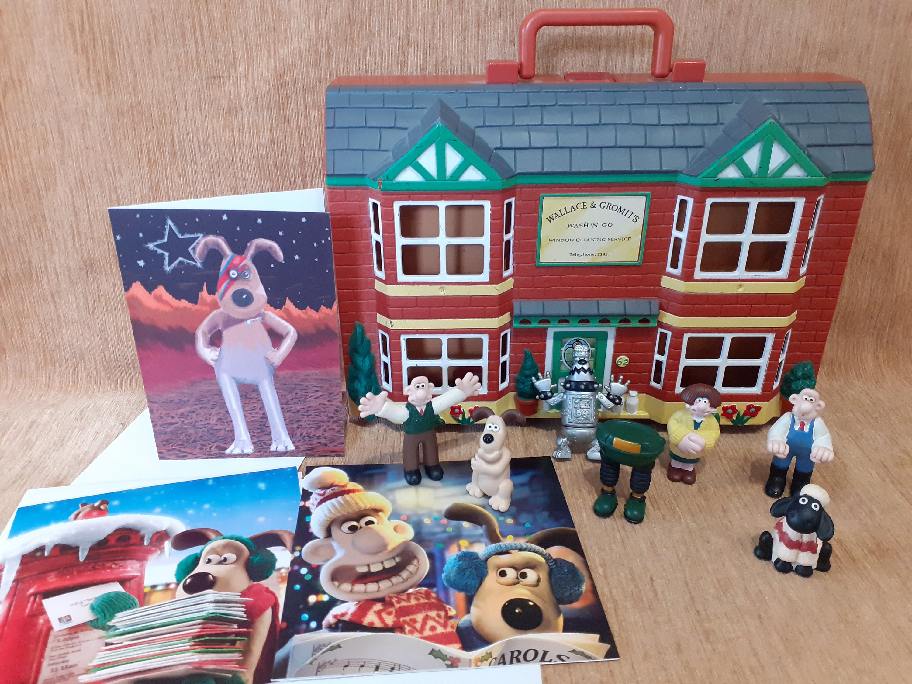 Wallace and Gromit Vintage West Wallaby Street Play House Case Etsy UK