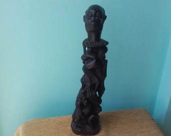 アフリカのソープストーンによる生命の樹の彫刻（ケニア） - Etsy 日本