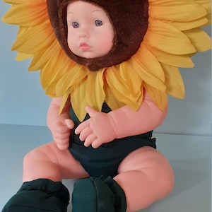 Anne Geddes Baby Sunflower Large 1986 Unimax Doll image 3