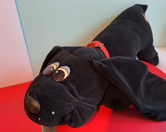 Large Hornby Pound Puppies Puppy Dog Original Teddy Bear - Cute Vintage Plush Collectors Toy. 1984