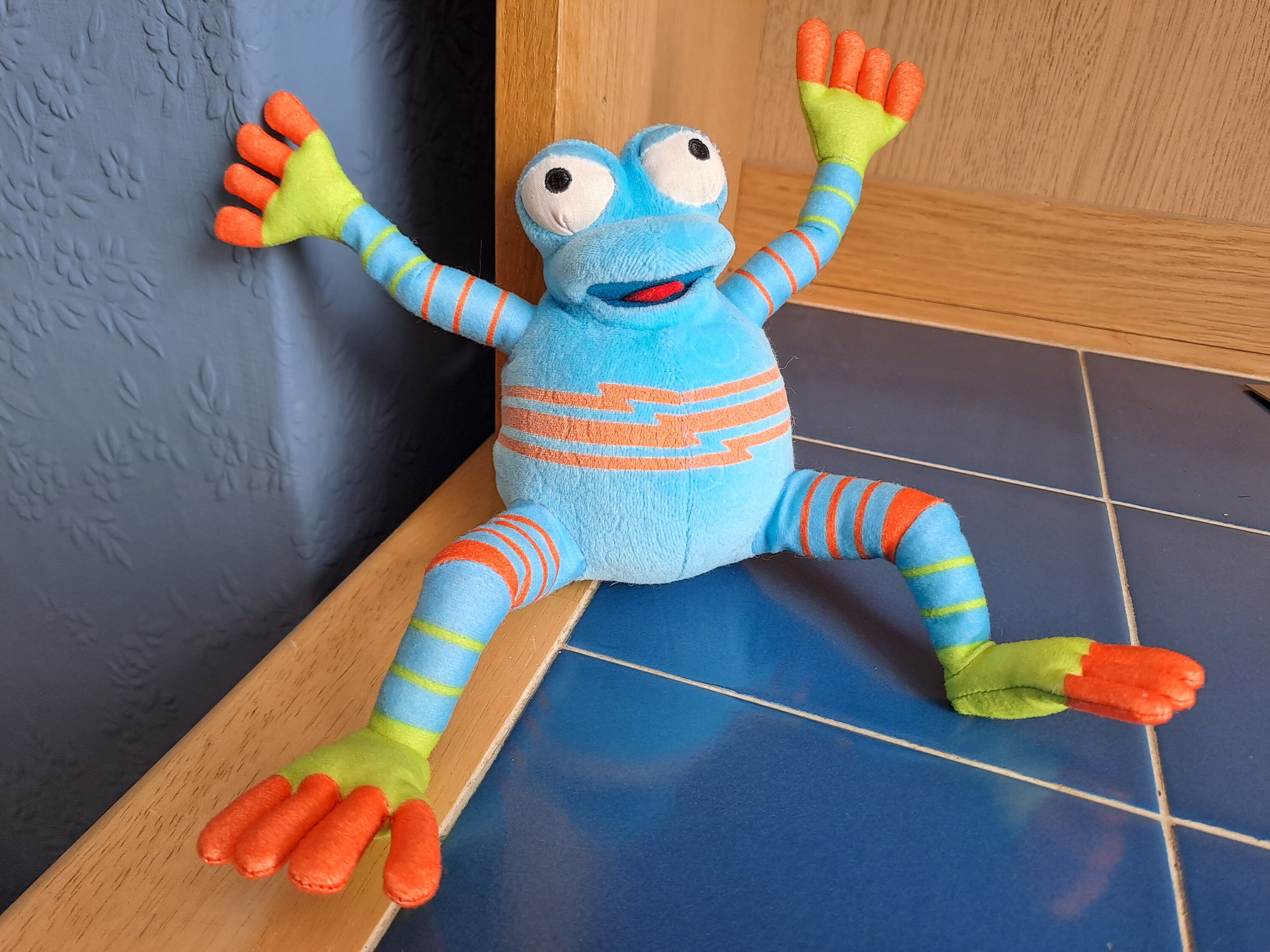 Fisher Price Rockit From the Fimbles Vintage TV Show Character Stuffed Toy Plush. Etsy UK