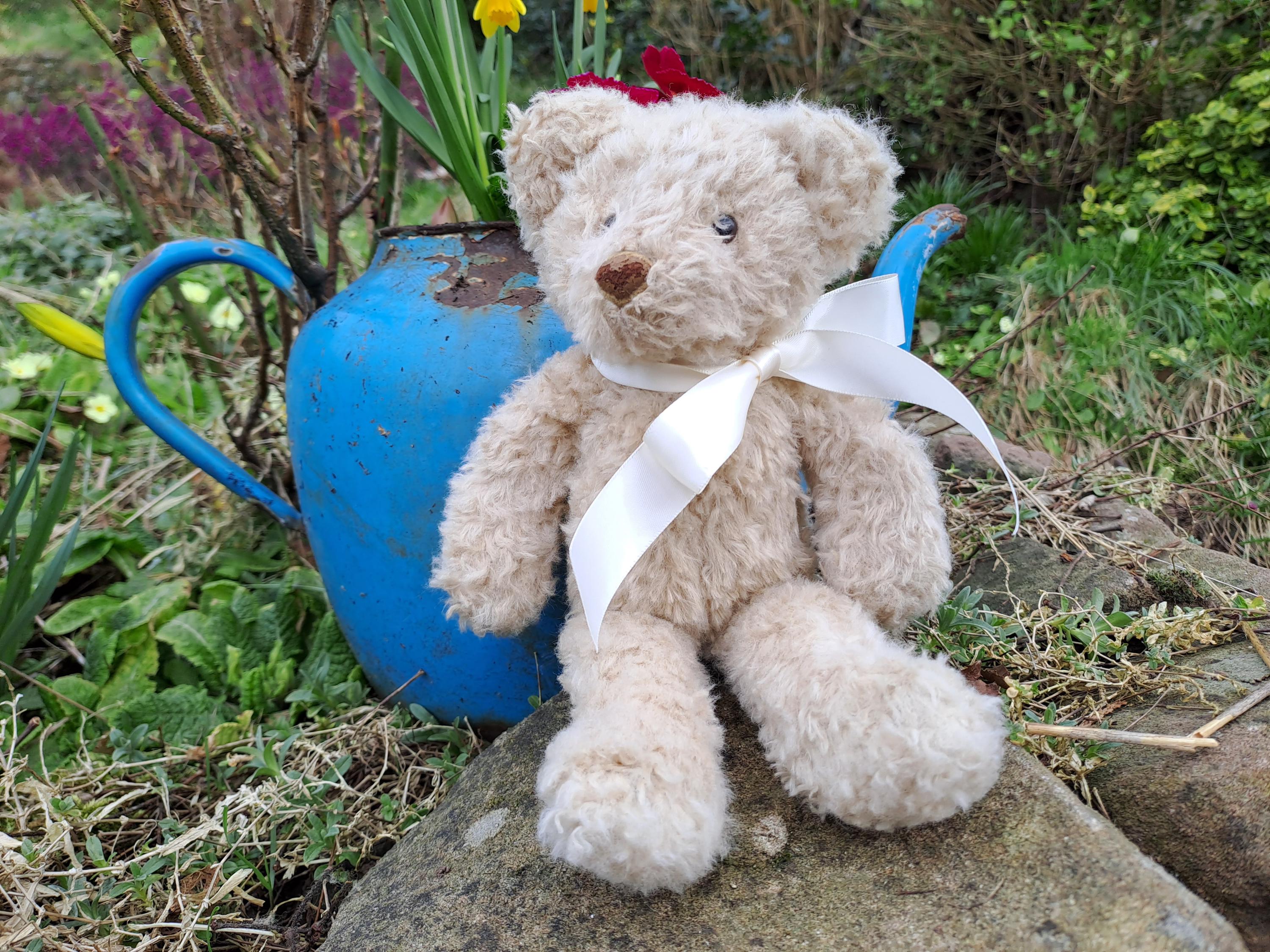 Russ Berrie Harmony Teddy Bear - Little Vintage Collectors Plush Toy ...