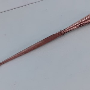 Antikes versilbertes Boot Button Hook Tool