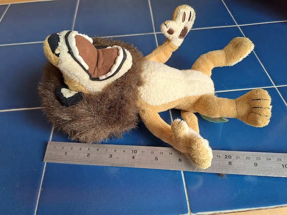 映画「マダガスカル」のアフリカライオン、アレックスのビンテージ