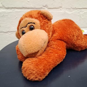 Ravensden Rushden Monkey Ape Chimp Teddy - Vintage Plush Collectors Toy.