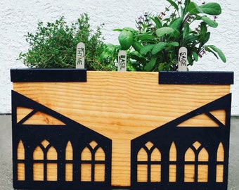 GardenFrame™ Raised Garden Bed Kit: Steel Corners, Herb & Vegetable Planter