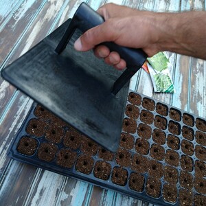 The Original 24-Hole Soil Digger and Soil Spacer for Planting Seeds - New Gardening Tool, Garden Accessory, Gift for Gardener, Planting Tool image 4