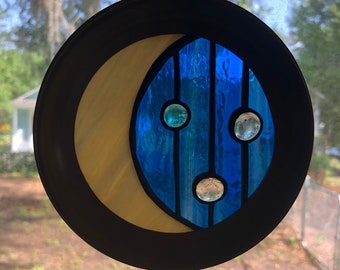 Small moon rising