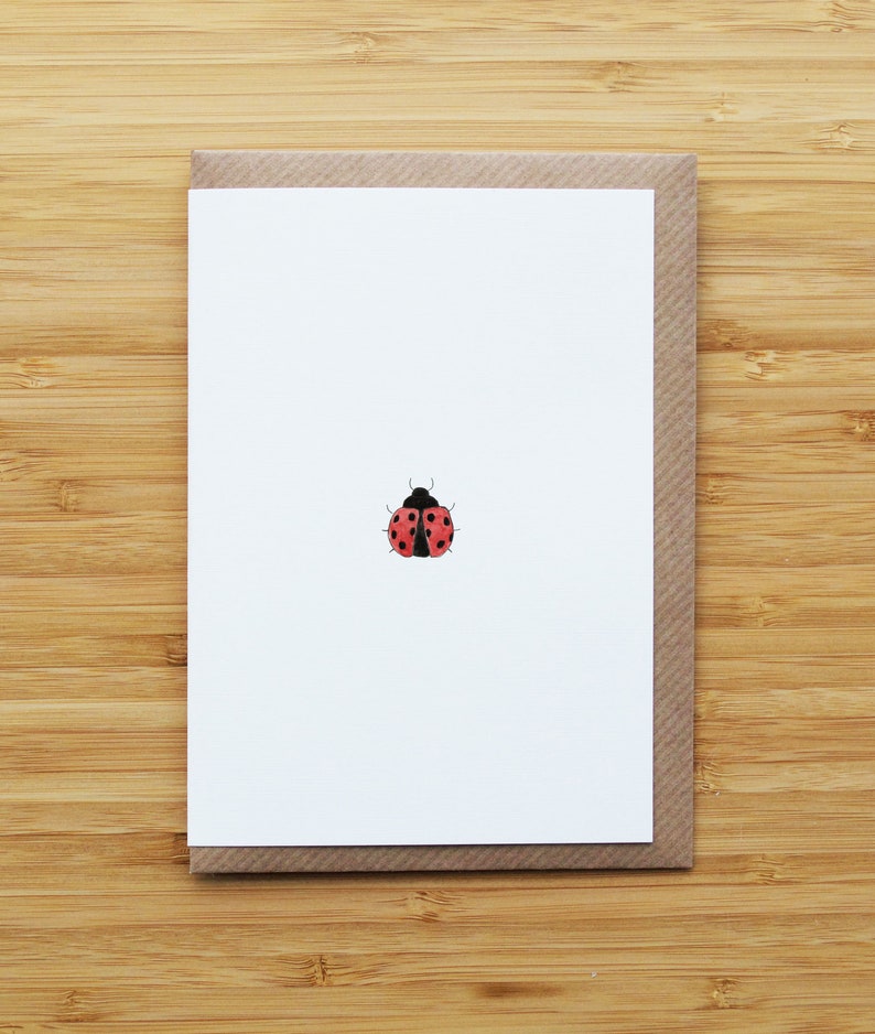 Ladybird Card Card