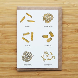 Pasta Card
