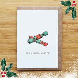 Cartão de Natal de biscoitos
