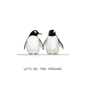 Penguin Love Card zdjęcie 5