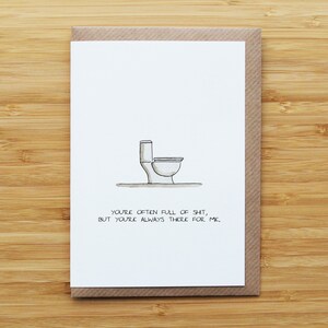 Toilet Love Card