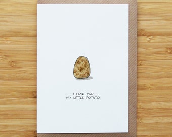 Potato Love Card