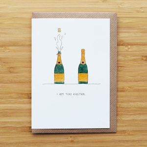 Carta eccitata Champagne