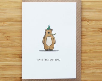 Birthday Bear Card