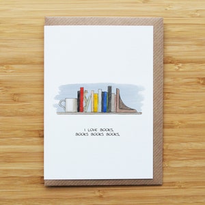 Book Love Card