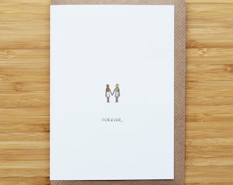 Forever Women Couple Card