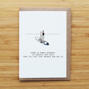 Paddle Board Card