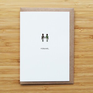 Forever Men Couple Card