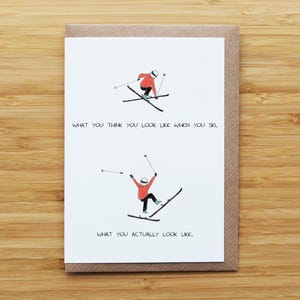 Ski Jump Card