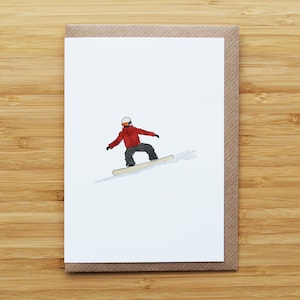 Carte de snowboarder