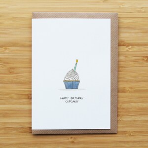 Cupcake-Geburtstagskarte