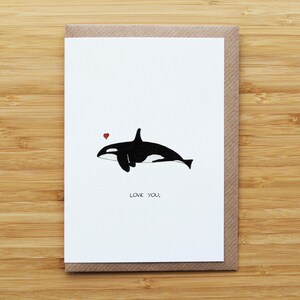 Cartão Orca Amor