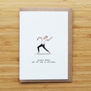 Dans alsof niemand kijkt Card
