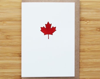 Maple Leaf Card