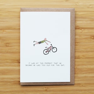 Mountain Biker Card