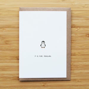 Carte Petit pingouin