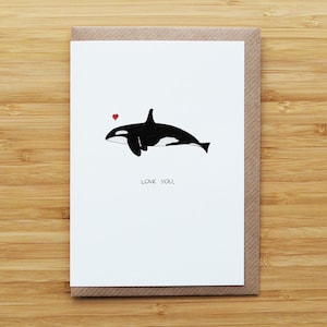 Cartão Orca Amor