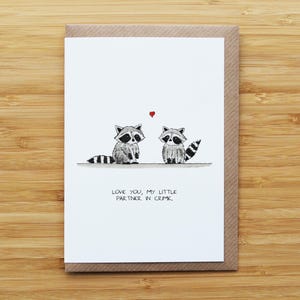 Kaart liefde wasberen