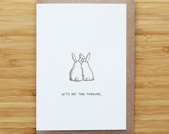 Bunny Love Card