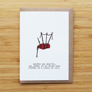 Tarjeta de gaitas