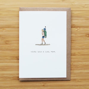 Carte maman/maman du campeur