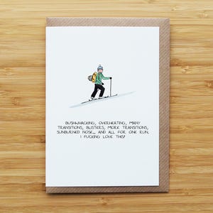 Carte Homme Ski de Randonnée