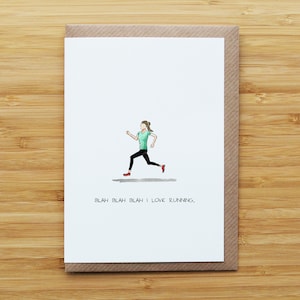 Biglietto Amo correre (donna).