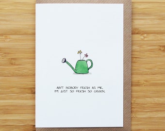 Watering Can Card