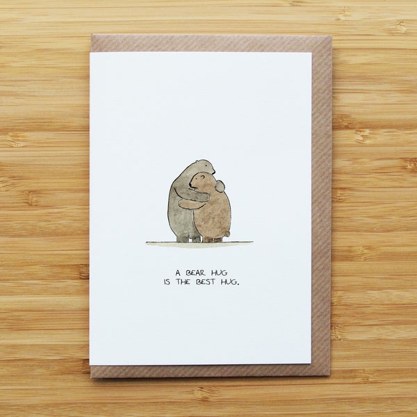 Bear Hug Card