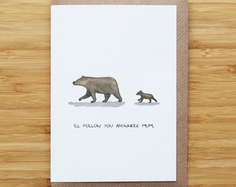 Mother Bear Card