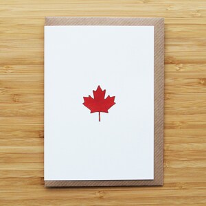 Carte Feuille d'érable
