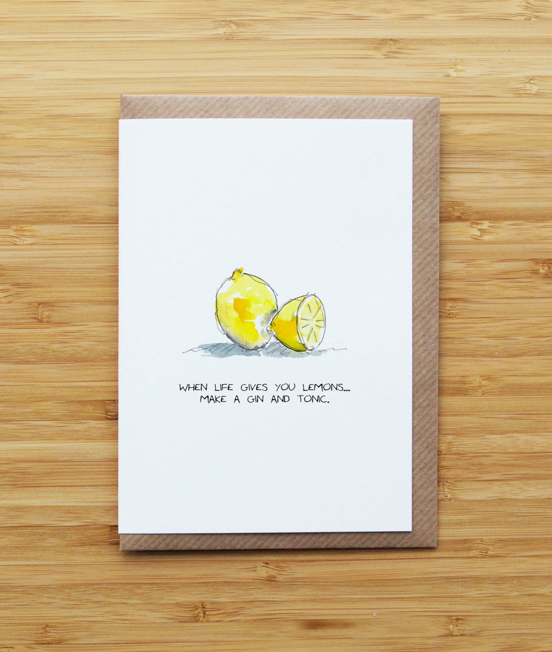 When Life Gives You Lemons Card or Print - Etsy