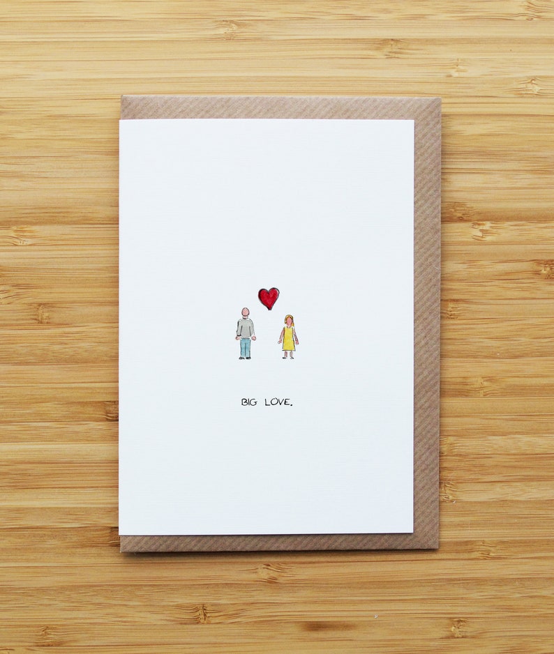 Big Love Card Card