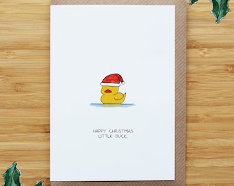 Rubber Duck Christmas Card
