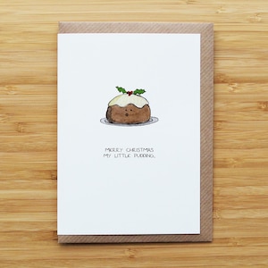 Cartão de Natal Little Pudding